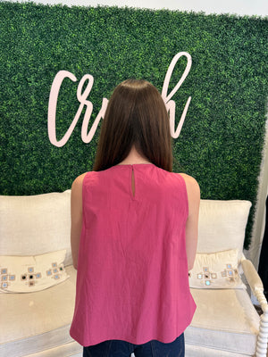 SUNCOO Paris Liam Blouse in Rosewood