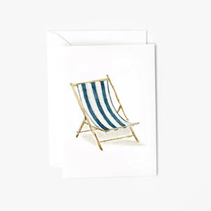 emily lex studio Beach Chair Mini Enclosure Card