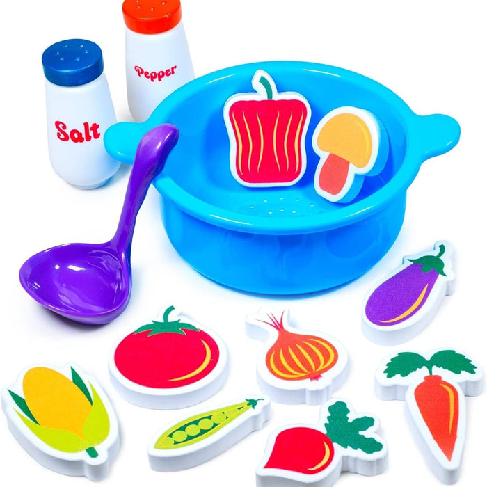 Tubworks Tub Soup Scoop, Strain & Play Toddler Bath Toy