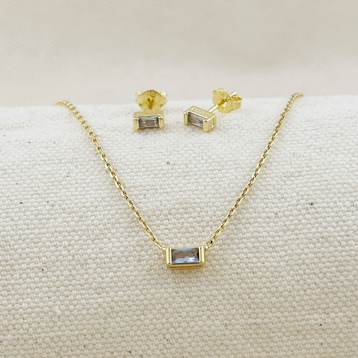 GoldFi 18k Gold Filled Celebration Birthstone Earrings