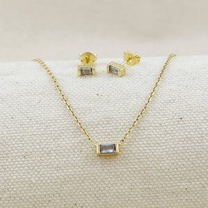 GoldFi 18k Gold Filled Celebration Birthstone Earrings