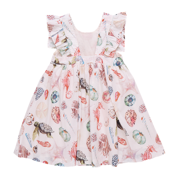 Pink Chicken Liv Dress in Watercolor Shells