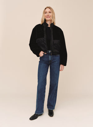 B20205-M50-300 - FUNNEL NECK UTILITY SHERPA JACKET