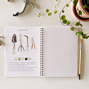 emily lex studio  Garden Watercolor Workbook