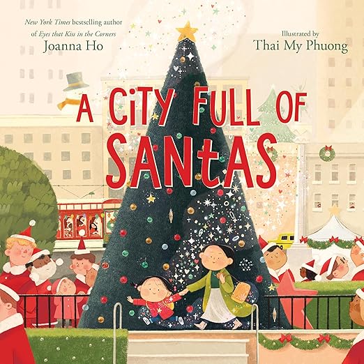 A City Full of Santas Book By  Joanna Ho