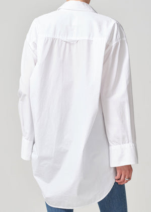 Citizens of Humanity Cocoon Shirt in Optic White