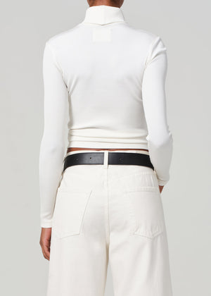 Citizens of Humanity Caradene Turtleneck in Ivory