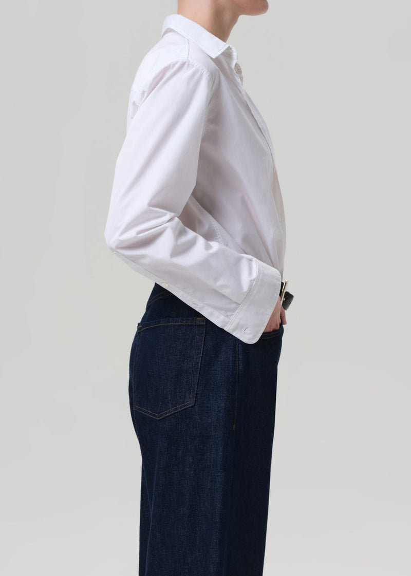 Citizens of Humanity Avni Slim Shirt in White
