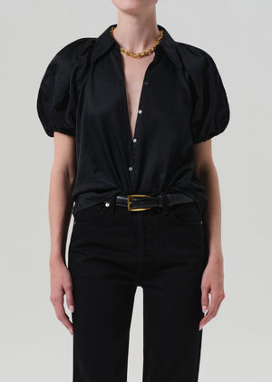 Citizens of Humanity Leila Top in Black