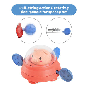 Tiger Tribe Piggy Bath Paddle Ship Space