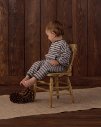 Rylee + Cru Relaxed Set in Blue Stripe