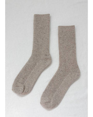 Le Bon Shoppe Winter Sparkle Socks in Champagne