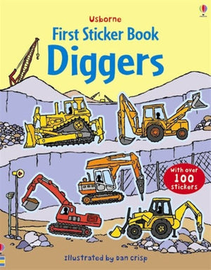 Usborne First Diggers Sticker Book