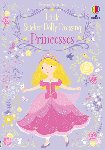 Usborne Little Sticker Dolly Dressing Princess Book