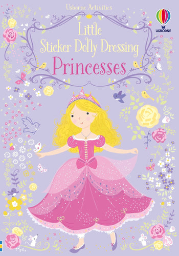 Usborne Little Sticker Dolly Dressing Princess Book