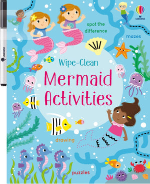 Usborne Wipe Clean Mermaid Activity Book