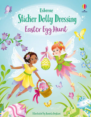 Usborne Stickers Dolly Dressing Easter Egg Hunt Book