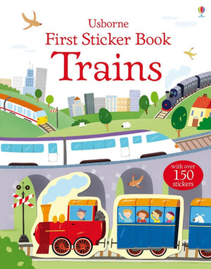 Usborne First Trains Sticker Book
