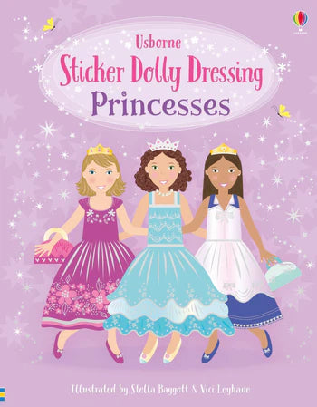 Usborne Princess Sticker Dolly Dressing Book