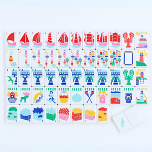 My Fair Mahjong The New England Series: Mahjong Set with Nautical Flair