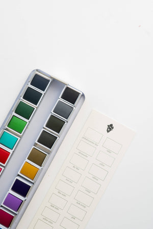 Bailey Rae Studio 24 Color Watercolor Paint Palette