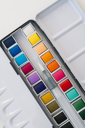 Bailey Rae Studio 24 Color Watercolor Paint Palette