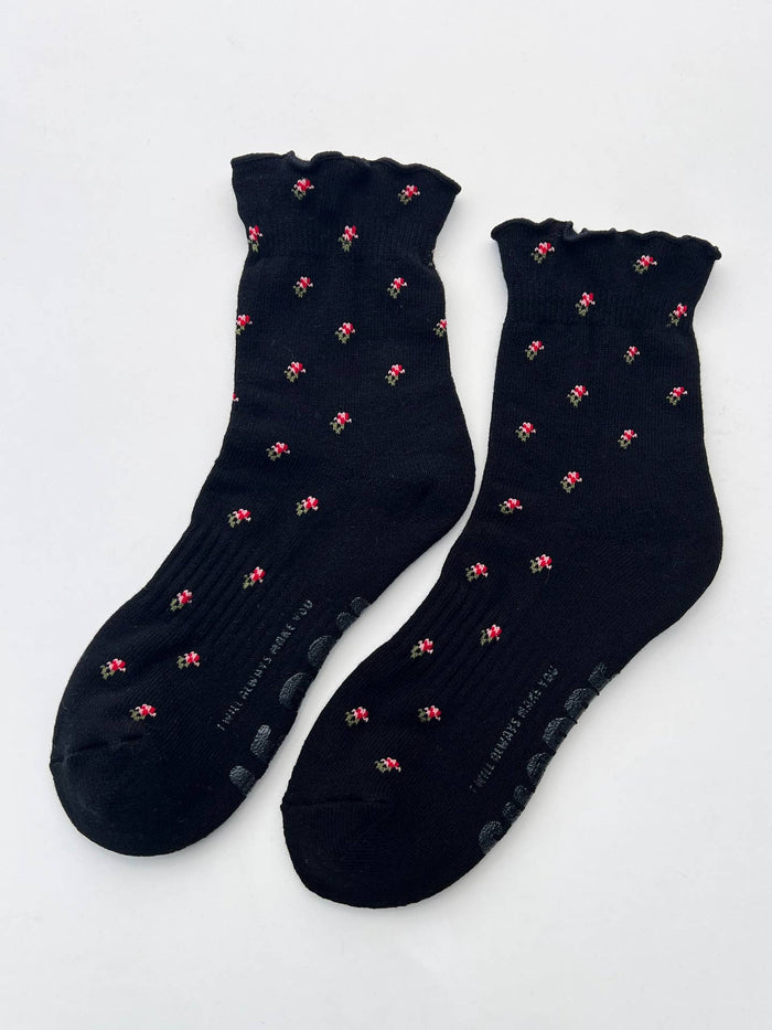 Le Bon Shoppe Petal Ruffled Hugger Socks - Multiple Colors!
