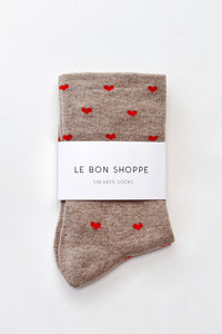 Le Bon Shoppe - Heart Sneaker Socks (multiple colors)