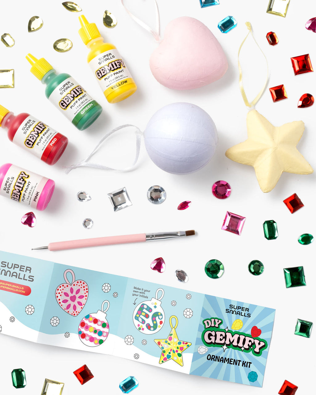 Super Smalls Crafty Christmas Gemify Kit