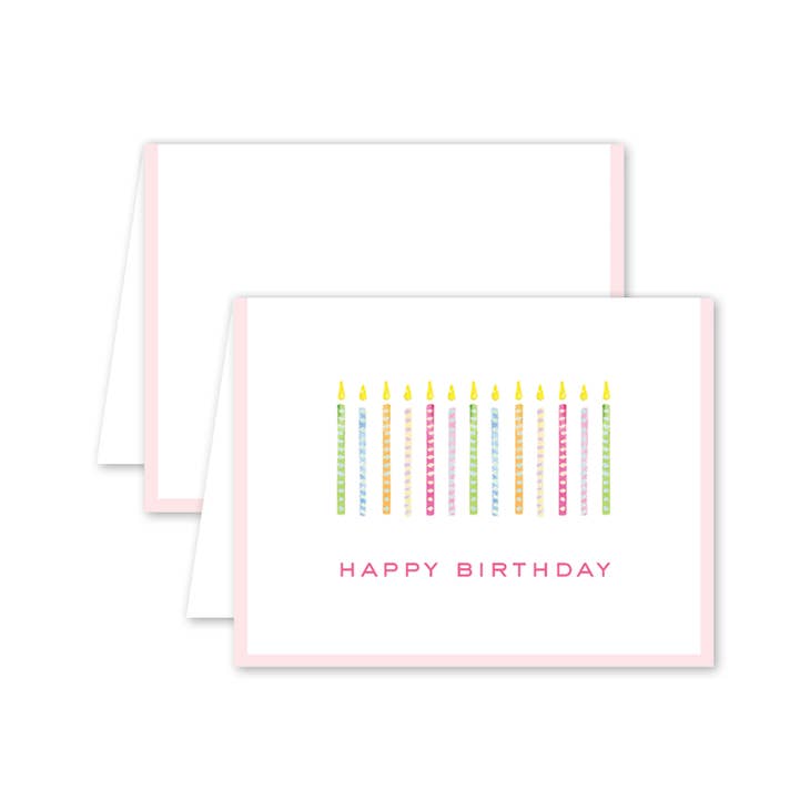 Dogwood Hill Funfetti Candles Birthday Card