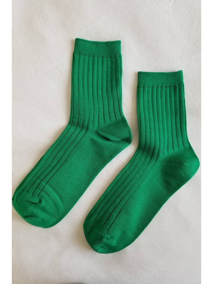 Le Bon Shoppe Her Socks Mercerized Combed Cotton Rib