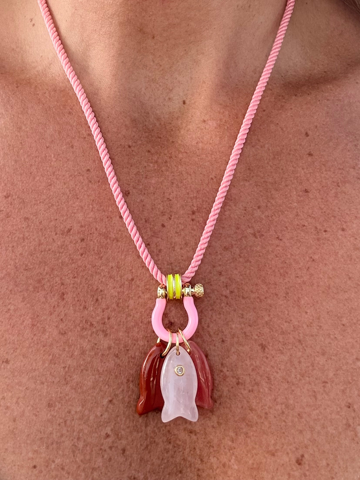 Forever Blythe Three Little Fish Necklace - Assorted
