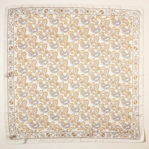 Frem NYC Classic Paisley Satin Scarf - Multiple Colors!
