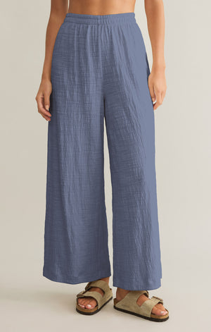 Z Supply Scout Textured Slub Pant in Worn Blue