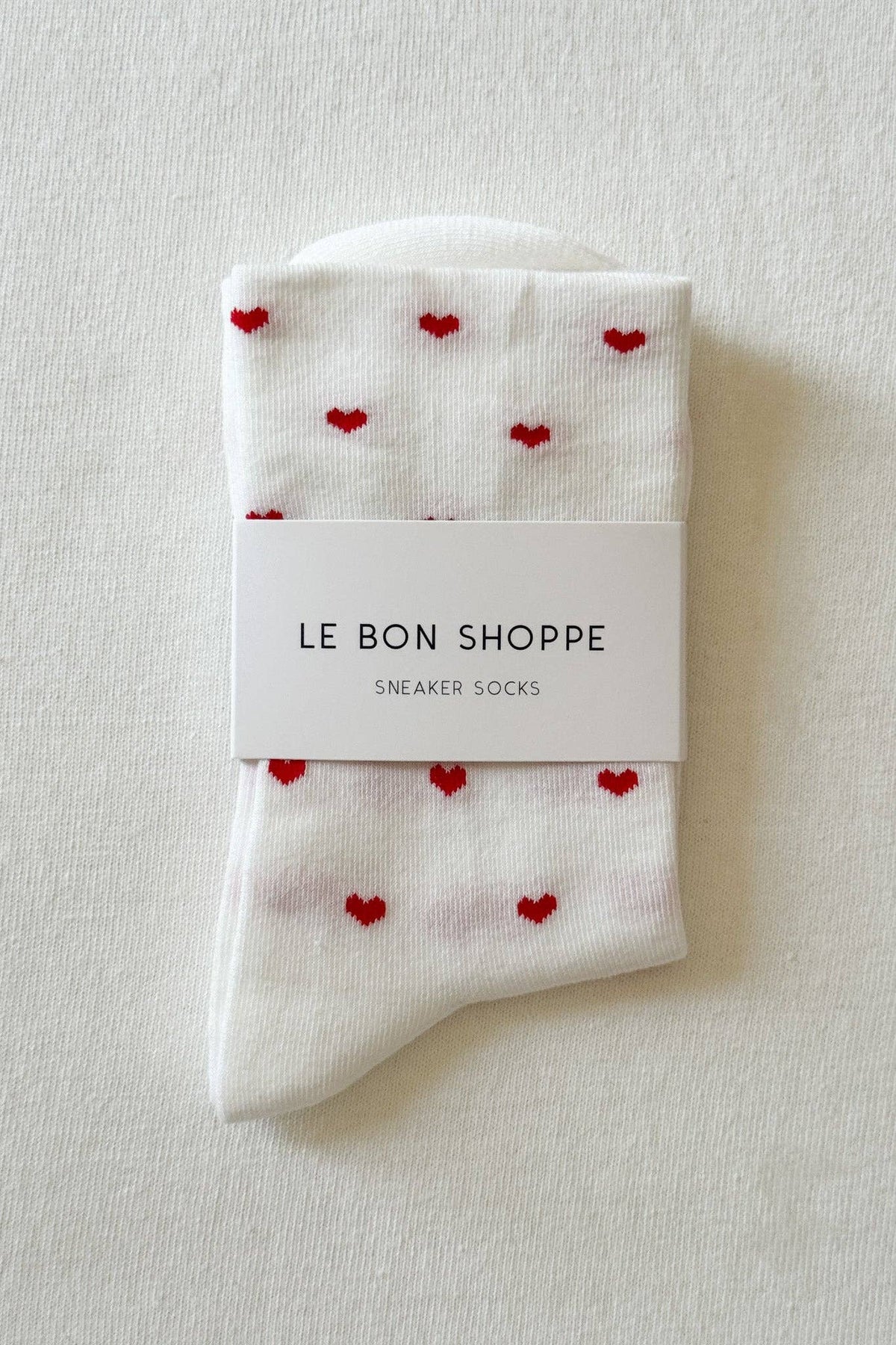 Le Bon Shoppe - Heart Sneaker Socks (multiple colors)