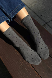 Le Bon Shoppe - Polka Dot Sneaker Socks (Multiple colors)