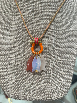 Forever Blythe Lurex Collection Three Little Fishes Necklace - Multiple Styles!