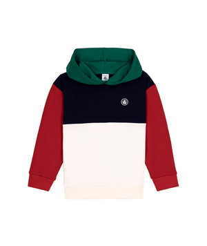 Petit Bateau Color Block Hoodie