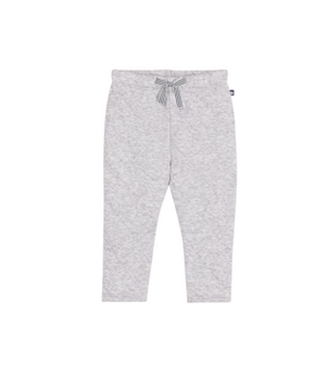 Petit Bateau Quilted Pant in Grey