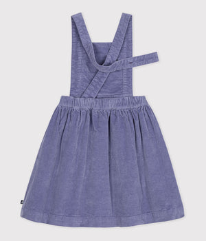 Petit Bateau Corduroy Jumper in Purple