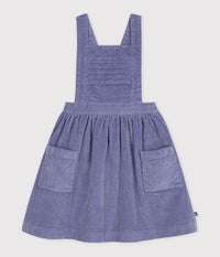 Petit Bateau Corduroy Jumper in Purple