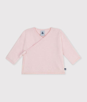 Petit Bateau Crossover Cardigan with Hearts-Multiple Colors!