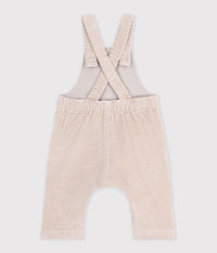 Petit Bateau Corduroy Overall in Bone