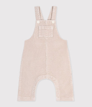 Petit Bateau Corduroy Overall in Bone