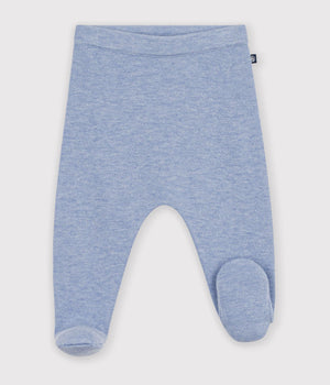 Petit Bateau Sweater Knit Footed Pant - Multiple Colors!