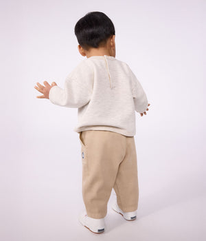Petit Bateau Cargo Trouser Pant in Beige