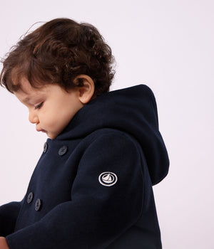 Petit Bateau Pea Coat in Navy