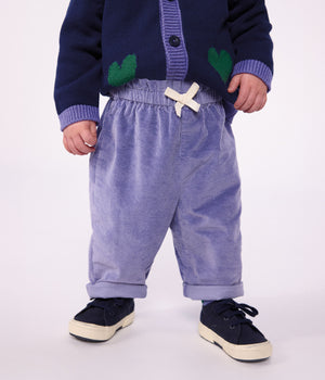 Petit Bateau Corduroy Pant in Purple