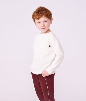 Petit Bateau Waffle Tee in White