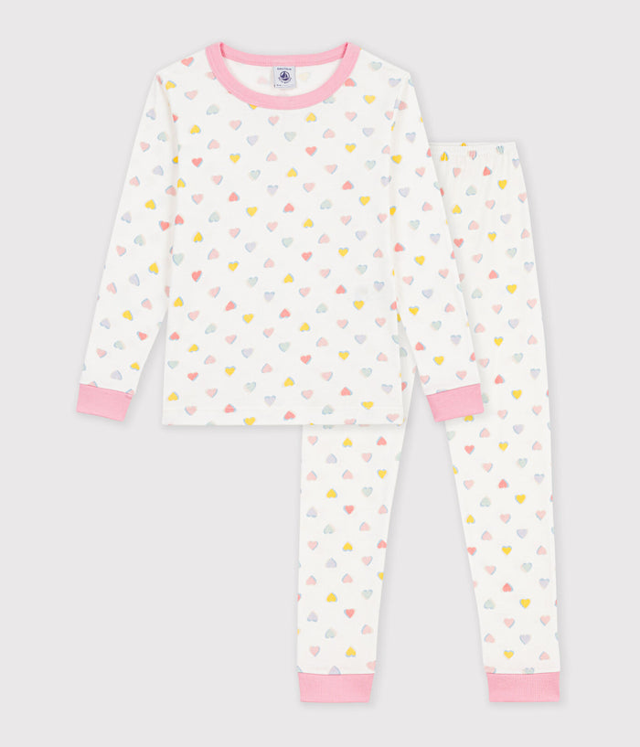 Petit Bateau Loungewear Set in Hearts